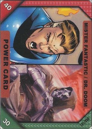 Marvel ReCharge: Inaugural Edition (Base Set) card 121 Mister Fantastic / Dr. Doom Power Card