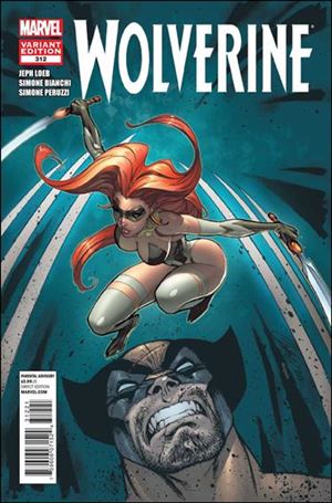 Wolverine (1988)  issue 312-B J. Scott Campbell 1:30 Cover