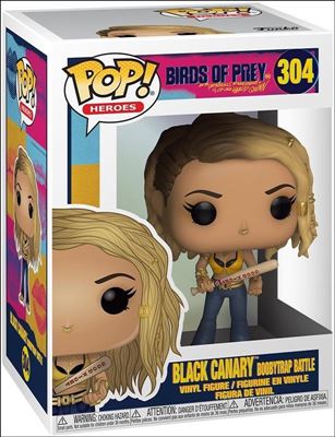 POP! Heroes figure 304 Black Canary Boobytrap Battle