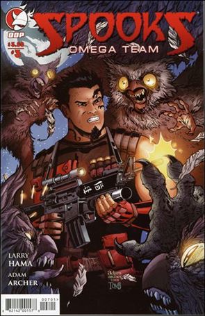 Spooks: Omega Team issue 3 Adam Archer Cover