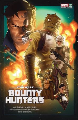 Star Wars: Bounty Hunters issue 28-B Taurin Clarke Revelations Cover