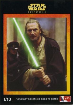 Star Wars: Episode I The Phantom Menace Kentucky Fried Chicken AUS (Promo) Cover Image 1