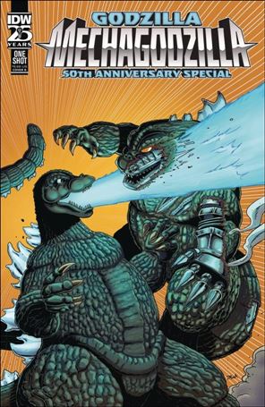 Godzilla: Mechagodzilla 50th Anniversary issue 1-B James Marsh 1:10 Cover
