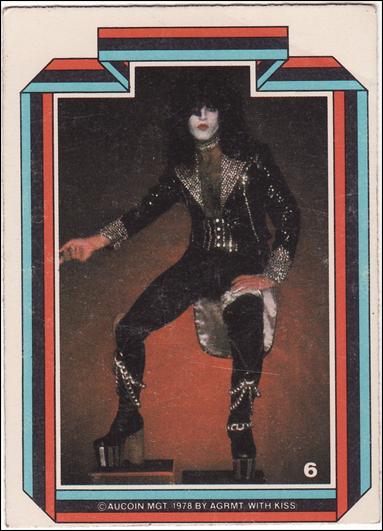 KISS: Series 1 (Base Set) card 6 Paul Stanley