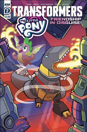 My Little Pony/Transformers issue 2 Tony Fleecs Cover