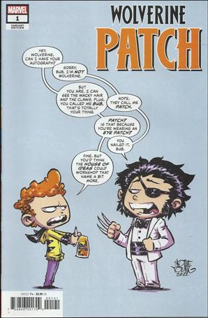 Wolverine: Patch issue 1-C Skottie Young Baby Cover
