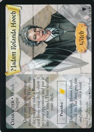 Harry Potter: Quidditch Cup (Base Set) card 13 Madam Rolanda Hooch