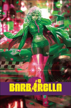 Barbarella (2021) issue 9-G Derrick Chew Ultraviolet Cover