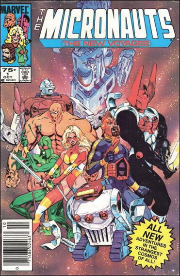 Micronauts (1984) issue 1-B Canadian Price Cover