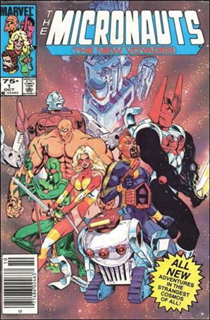 Micronauts (1984) issue 1-B Canadian Price Cover