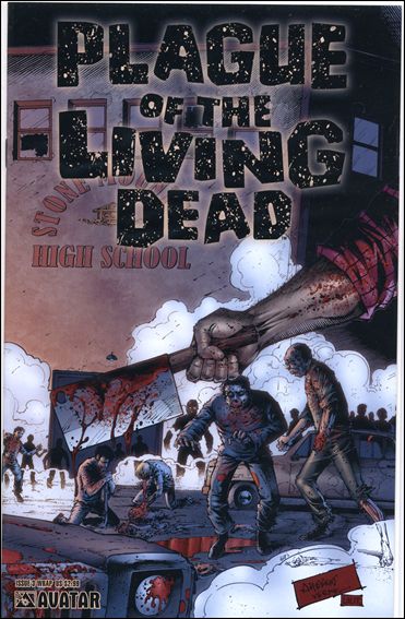 Plague of the Living Dead issue 3-B Wraparound Cover