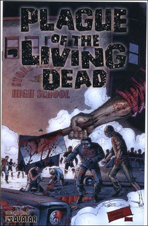 Plague of the Living Dead issue 3-B Wraparound Cover