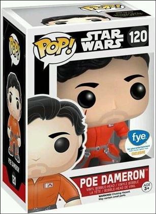 POP! Star Wars figure 120 Poe Dameron FYE Exclusive