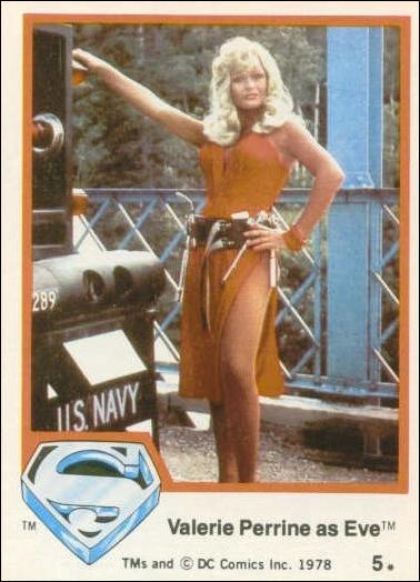 Superman (Movie) Series 1 (Base Set) card 5 Valerie Perrine as Eve