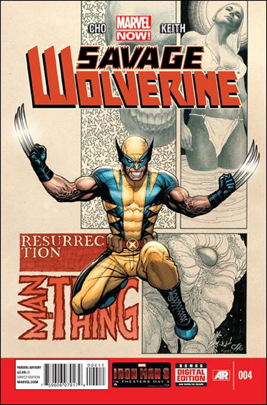Savage Wolverine issue 4 Frank Cho Cover