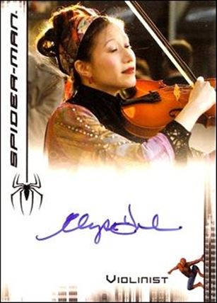 Spider-Man 3: The Movie (Autograph Subset)  card 19 Elyse Dinh as Violinist