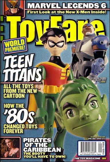Toyfare: The Toy Magazine issue 80 Teen Titans Cover