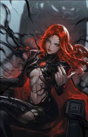 Death of the Venomverse issue 2-J Leirix Li Unknown Comics Virgin Cover