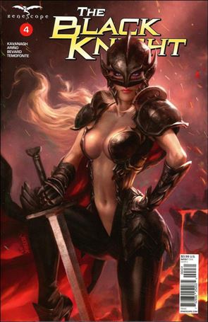 Black Knight (2018) issue 4-C Josh Burns Cover