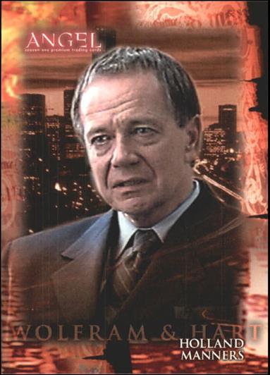 Angel: Season One (Base Set) card 75 Holland Manners - Senior Partner