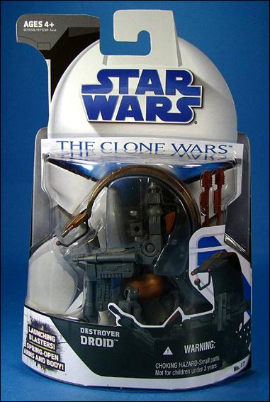 Star Wars: The Clone Wars Collection 3 3/4" Figures (2008) figure 17 Destroyer Droid