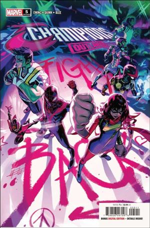 Champions (2020) issue 5 Toni Infante Cover
