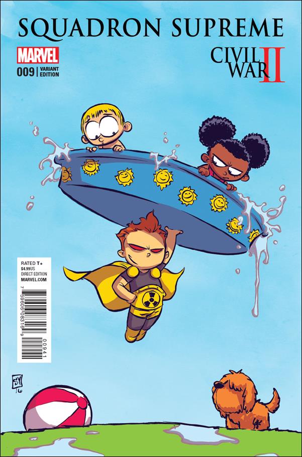 Squadron Supreme (2016)  issue 9-C Skottie Young Baby Cover