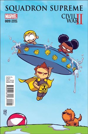 Squadron Supreme (2016)  issue 9-C Skottie Young Baby Cover