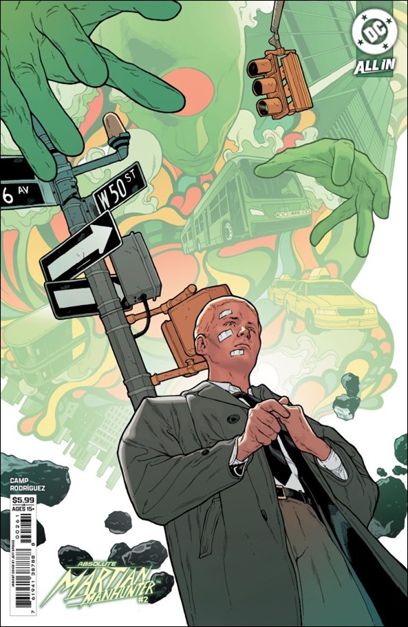 Absolute Martian Manhunter issue 2-D Jeffrey Spokes Connecting Cardstock Cover