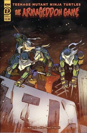 Teenage Mutant Ninja Turtles: The Armageddon Game (9/2022) issue 2 Vincenzo Federici Cover
