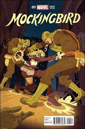 Mockingbird issue 1-B Afu Chan 1:25 Cover