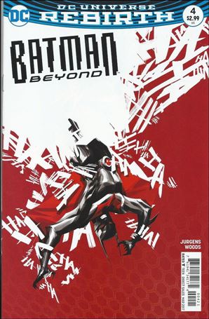 Batman Beyond (2016) issue 4-B Martin Ansin Cover