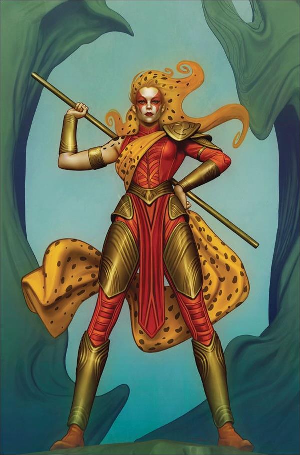 ThunderCats: Cheetara issue 2-H Rebeca Puebla Metal Virgin Cover 1/50