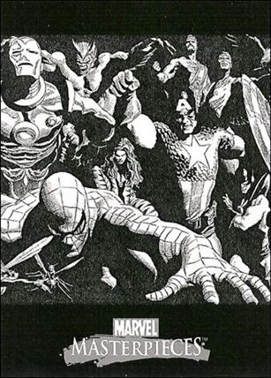 2007 Marvel Masterpieces (Ross Box Topper Splash Subset) card ROSS 2 History of Marvel Comics, Part Two