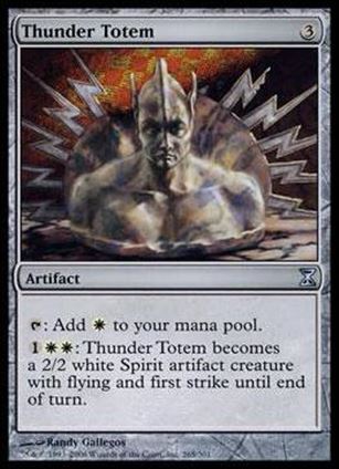 Magic the Gathering: Time Spiral (Base Set) card 265 Thunder Totem