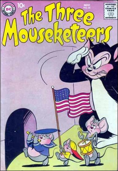 Three Mouseketeers (1956) issue 20