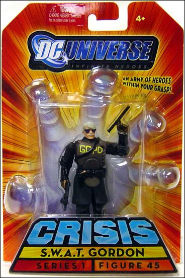 DC Universe: Infinite Heroes - Crisis (Series 1) figure 45 S.W.A.T. Gordon