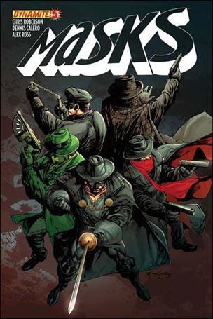 Masks issue 5-B Stephen Segovia Cover