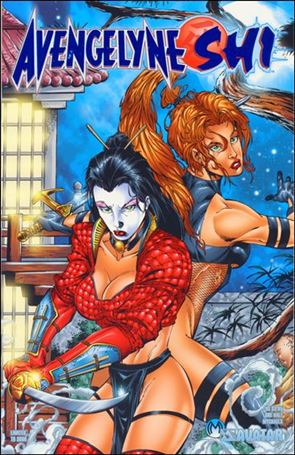 Avengelyne/Shi issue 1/2-I Blue Foil Cover