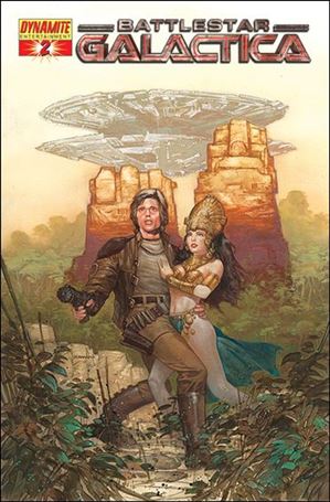 Classic Battlestar Galactica issue 2-B Dave Dorman Standard Cover