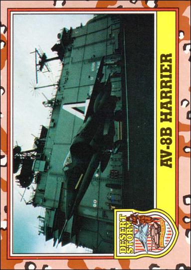 Desert Storm: Series 3 (Base Set) card 201
