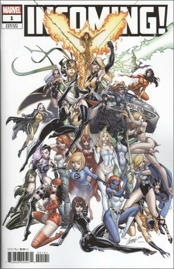Incoming issue 1-I J. Scott Campbell 1:500 "Women of Marvel" Cover