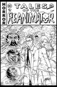 Reanimator (2015) issue 4-C Andrew Mangum 1:15 B&W Cover