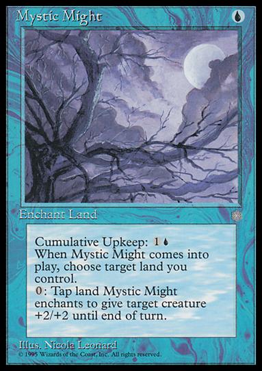Magic the Gathering: Ice Age (Base Set) card 86 Mystic Might