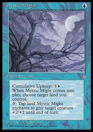 Magic the Gathering: Ice Age (Base Set) card 86 Mystic Might