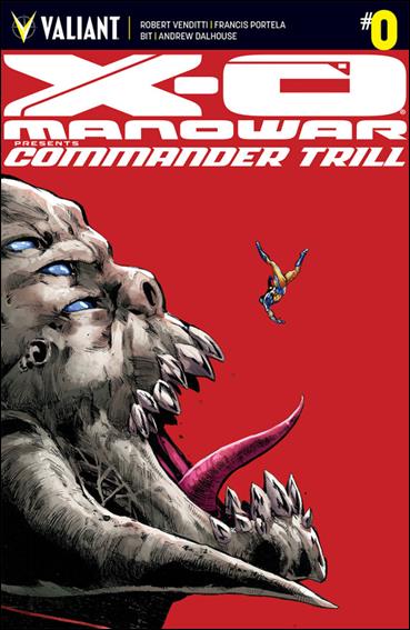 X-O Manowar: Commander Trill issue 0 Phil Jimenez Cover