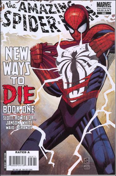 Amazing Spider-Man (1963) issue 568-H John Romita Jr. "Anti-Venom" Cover (2nd Printing)