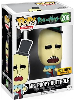 POP! Animation figure 206 Mr. Poopy Butthole (Gunshot) Hot Topic