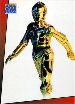 Star Wars Galaxy: Series 1 (Promo) card B C-3PO