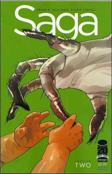 Saga issue 2-B 2nd Printing